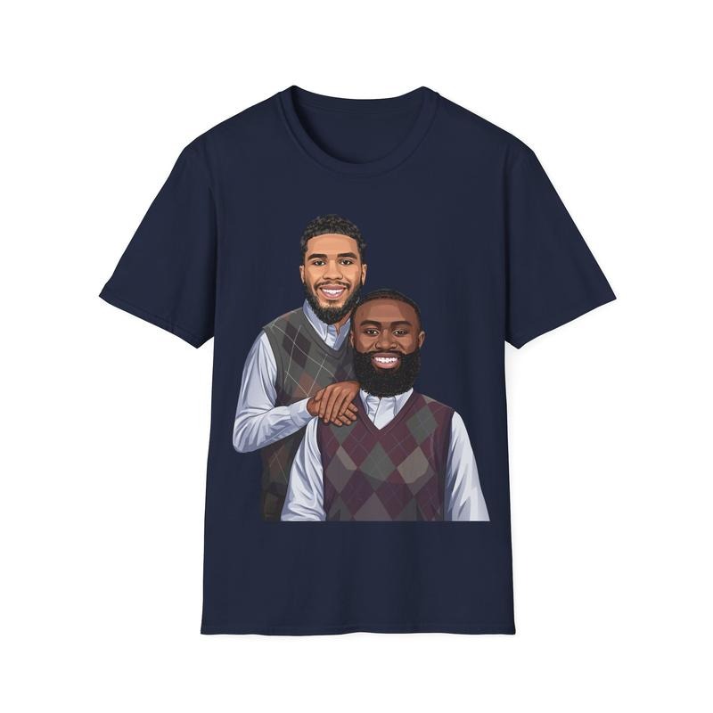 Jayson Tatum X Jaylen Brown Step Brothers T-Shirt, Finals Boston T-Shirt, Gift For Fan Hoodie, Sweatshirt