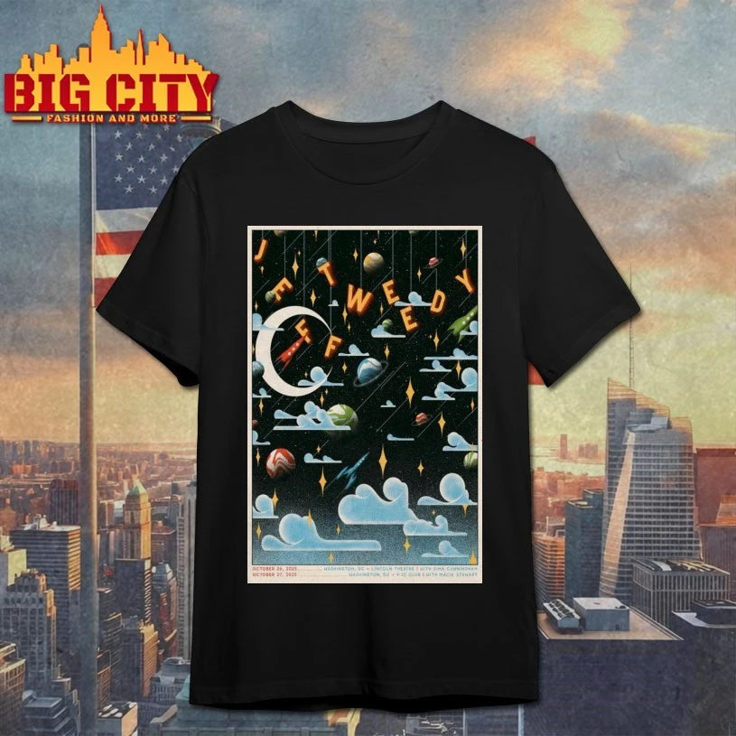 Jeff Tweedy Oct 26 2025 Lincoln Theatre in Washington, DC Poster shirt