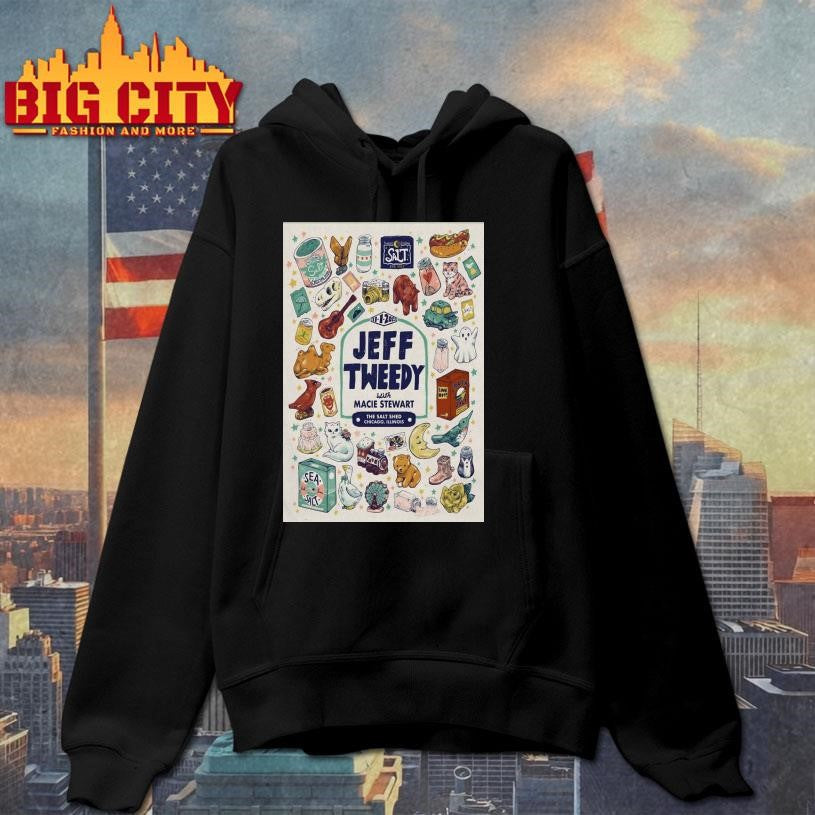 Jeff Tweedy The Salt Shed in Chicago IL Nov 1 2025 Poster Shirt