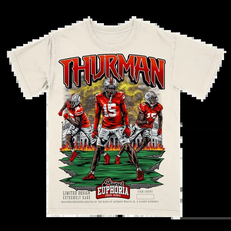 Jelani Thurman Tee for Men - Soft and Comfortable Shirt - Menswear - Graphic T-Shirt Hoodie, Sweatshirt | RetroVerseTees.com