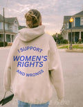 Jessie J Ross I Support Women's Rights And Wrongs Hoodie, Feminist Sweatshirt, Girl Power T-shirt, Unisex Graphic Tee,...