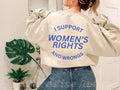 Jessie J Ross I Support Women's Rights And Wrongs Sweatshirt, Feminist T-shirt, Equal Rights Hoodie, Unisex Graphic Tee,...