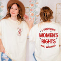 Jessie J Ross I Support Womens Rights And Wrongs T-shirt, Feminist Girl Power Rebel Sweatshirt, Vintage Inspired Graphic...