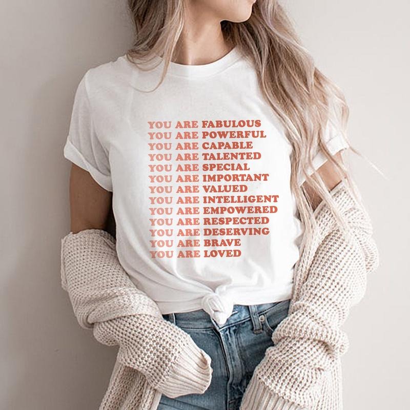 Jessie J Ross You Are Fabulous You Are Loved Hoodie, Feminism T-shirt, We Should All Be Feminists Sweater, Unisex Graphic...