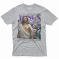 Jesus Blessed Be Thy Gains Portrait T-Shirt DRG, Graphic Men Tees Hoodie, Sweatshirt | RetroVerseTees.com