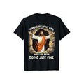 Jesus Coming Out FOG My Cave Gunpla brand Swoosh'Superhero team Been Doing Just Fine Tee Pure Cotton Fabric Casual...