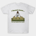Jesus Couch Funny Christian T-Shirt - FOG & Comfortable Fit style 02 Hoodie, Sweatshirt | RetroVerseTees.com
