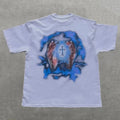 Jesus Cross Graphic Casual Street Basketball 2-Sided T-Shirt, Y2k Shirt, Hip Hop, Unisex T-Shirt, Gift For Men Women...