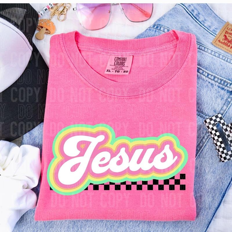 Jesus DTF Transfers - THIS IS NOT A SHIRT Hoodie, Sweatshirt | RetroVerseTees.com