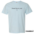 Jesus Loves You Comfort Colors T-Shirt 'NLB' Hoodie, Sweatshirt | RetroVerseTees.com