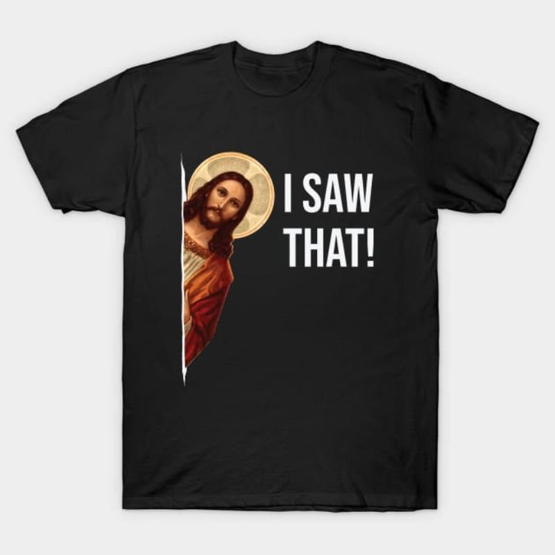 Jesus Meme Swoosh Saw That T-Shirt style 02 Hoodie, Sweatshirt | RetroVerseTees.com