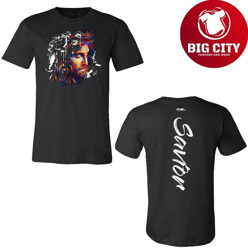 Jesus Saviour Two Sided Shirt