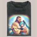 Jesus and Hatsune Miku Shirt, Jesus Shirt, Hatsune Miku T-Shirt, Unisex Vocaloid Gift, Gift For Him, Gift For Her,...