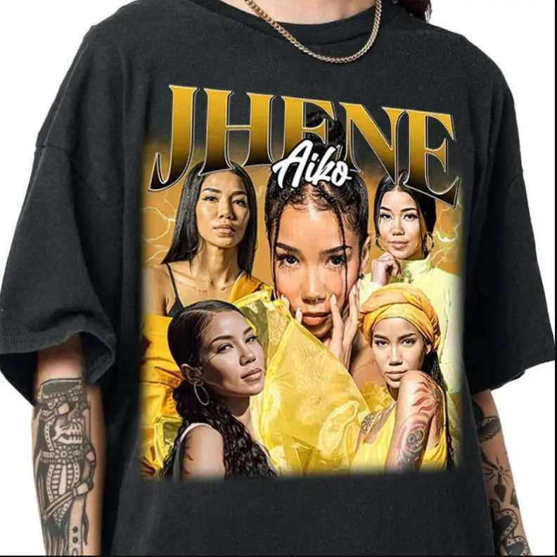Jhene Aiko T-Shirt, Gift For Fan Shirt Hoodie, Sweatshirt | RetroVerseTees.com