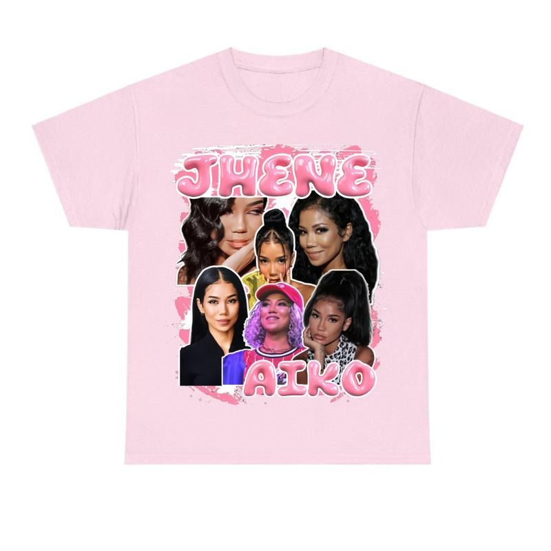 Jhene Light Pink Shirt, Jhene Fans Shirt, Gift Shirt Hoodie, Sweatshirt | RetroVerseTees.com