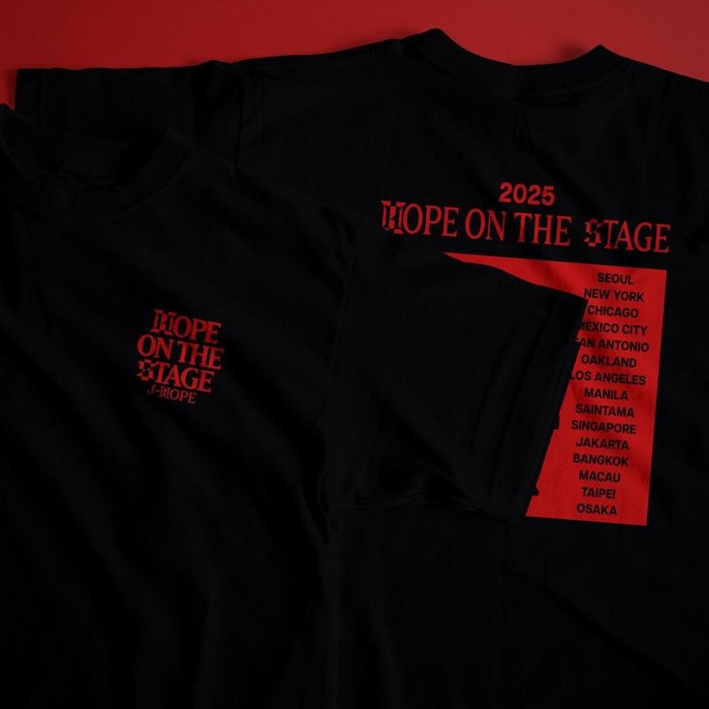 Jhope on the Stage T-shirt Sweatshirt Hoodie | RetroVerseTees.com