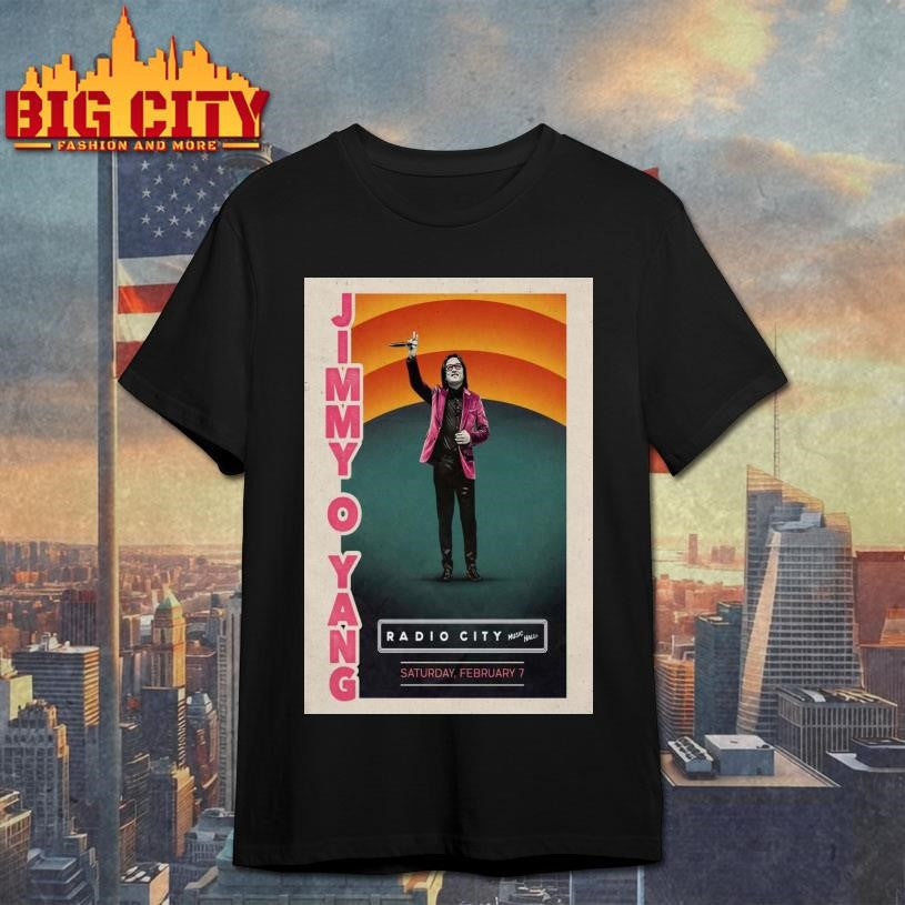 Jimmy O Yang New York NY Tour Feb 7 2026 Poster shirt