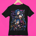 Jinx Arcane T-Shirt | Gaming Shirt | LOL Shirt | Video Game Shirt | Moba Game Shirt | Gamer Shirt | Game Lover Shirt |...