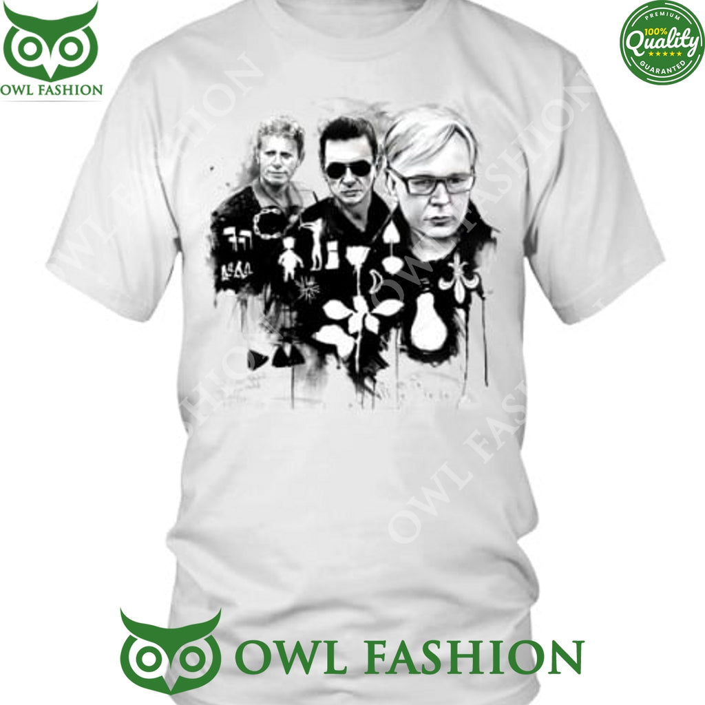 Depeche Mode Musical band Dot Com Members t shirt