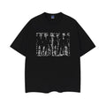 JoJo's Bizarre Adventure "Hero's Silhouette" Heavyweight Vintage Tee 100% Cotton OVERSIZED Anime T-shirt Menswear Top...