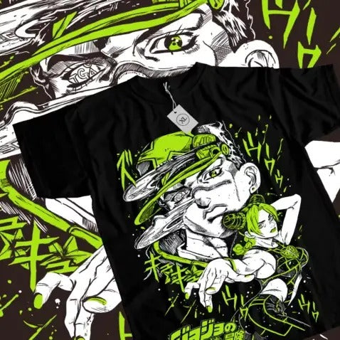 JoJo's Bizarre T-Shirt Adventure JoJo Anime Manga Jolyne Jotaro Unisex Tshirt Hoodie, Sweatshirt | RetroVerseTees.com