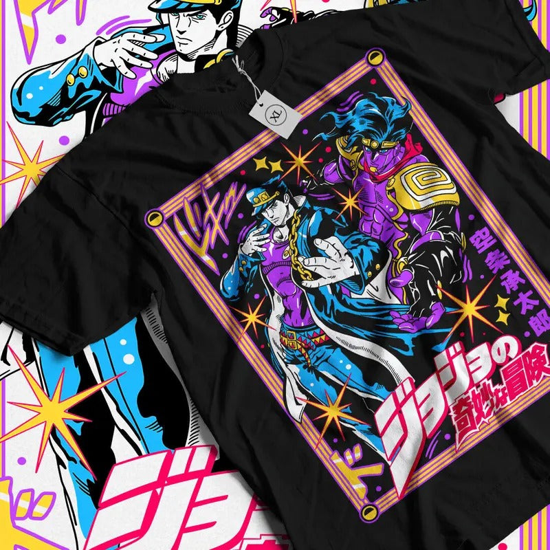 JoJo's Bizarre T-Shirt S-4XL Adventure JoJo Anime Manga Jolyne Jotaro shirt Tshirt S-4XL Hoodie, Sweatshirt