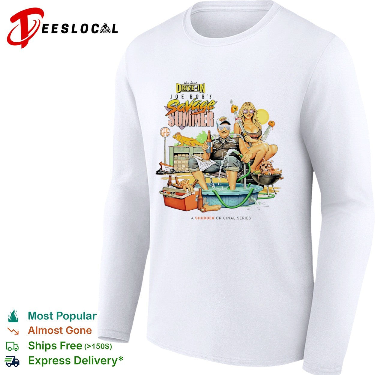 Joe Bob’s The Last Drive-In Savage Summer Shudder Original Series shirt