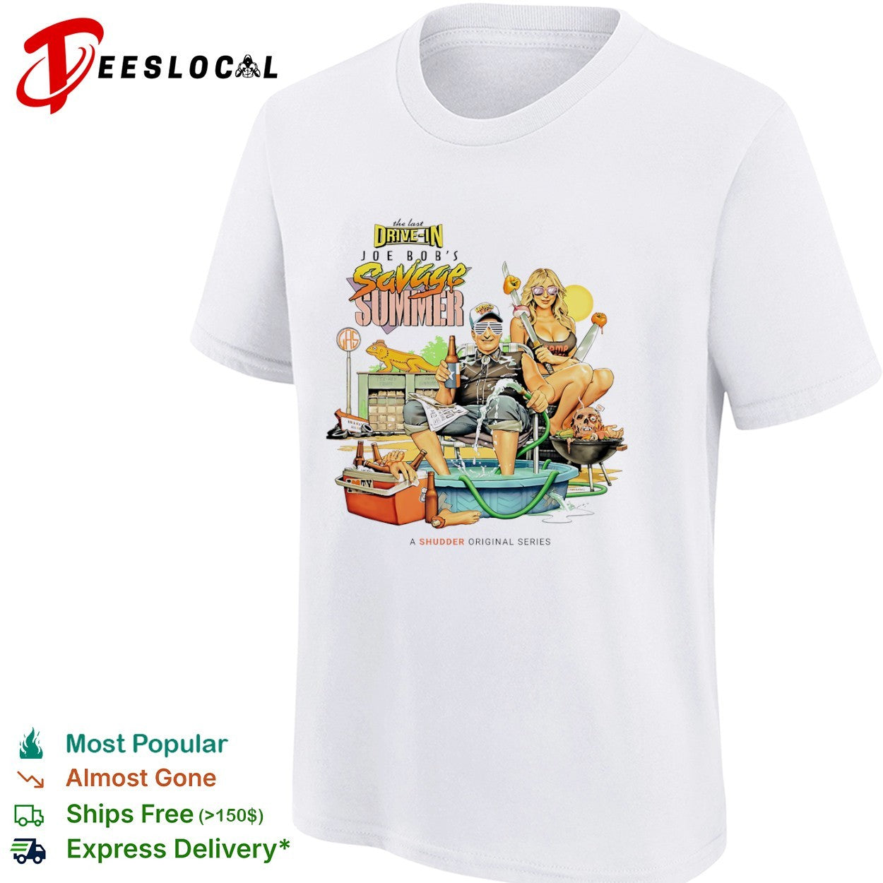 Joe Bob’s The Last Drive-In Savage Summer Shudder Original Series shirt