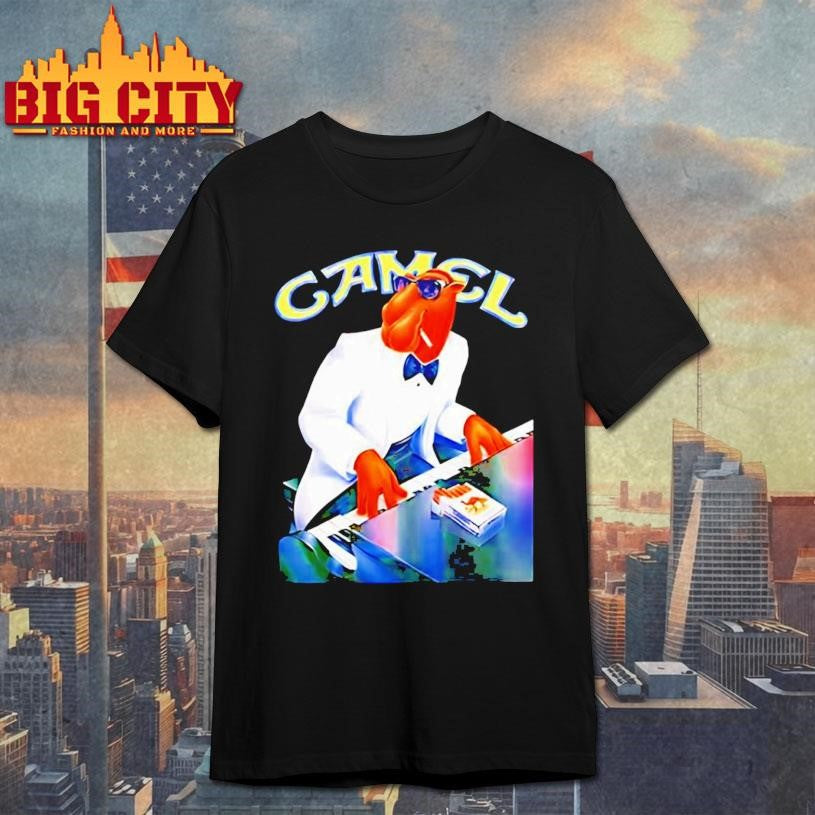 Joe Camel mascot for Camel cigarettes shirt