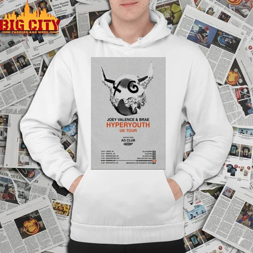 Joey Valence And Brae UK Tour Poster shirt
