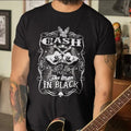 Johnny Cash T-Shirt, The Man in Black Shirt Hoodie, Sweatshirt | RetroVerseTees.com