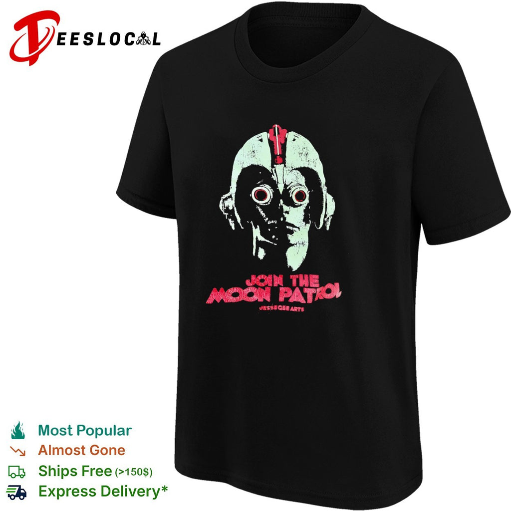 Join the Moon Patrol Jessegee Arts Distressed shirt