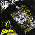 Jojo 's Bizarre Adventure T-Shirt Anime Manga Graphic Design Shirt Tee All Size Hoodie, Sweatshirt | RetroVerseTees.com