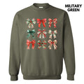 Jolly Christmas Bow Collage Sweatshirt 'NLB' T-Shirts, Hoodie | RetroVerseTees.com