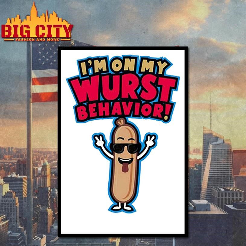 Jonas Brothers Christmas I’m On My Wurst Behavior Shirt
