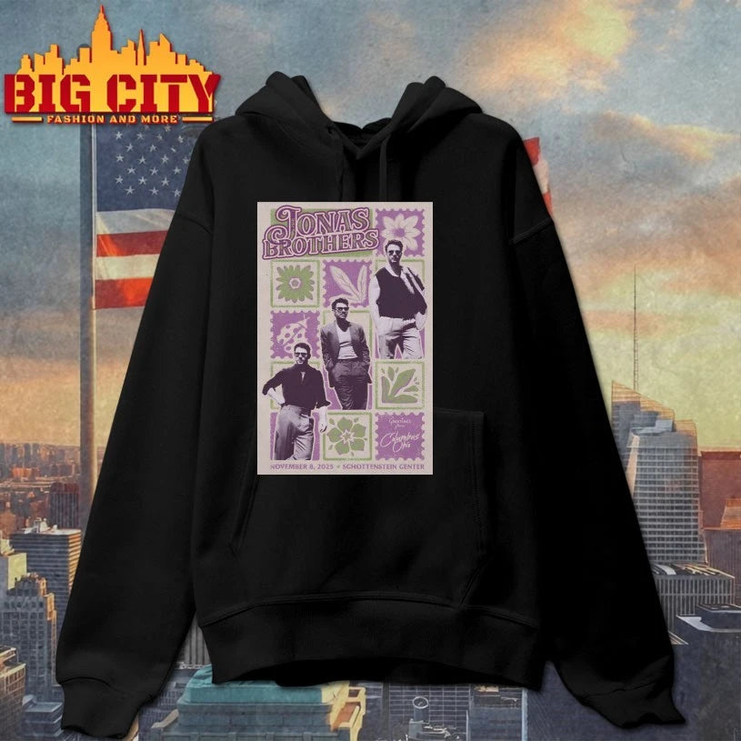 Jonas Brothers Nov 08 2025 Value City Arena, Columbus, OH Poster shirt