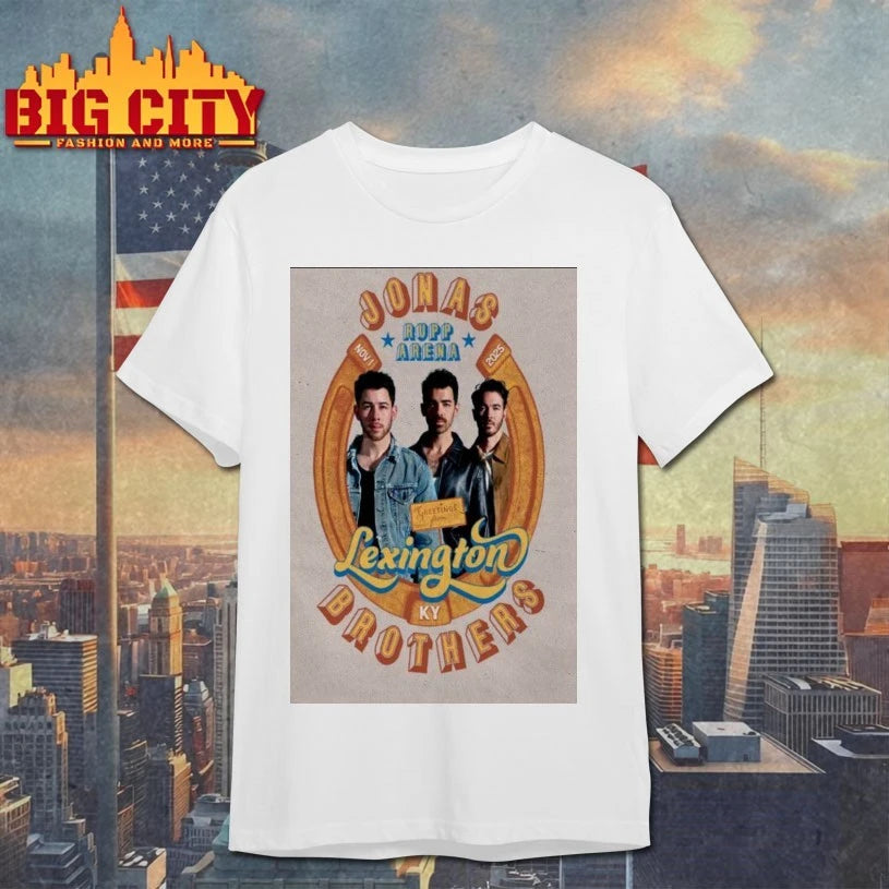 Jonas Brothers Rupp Arena, Lexington November 1 2025 Poster shirt