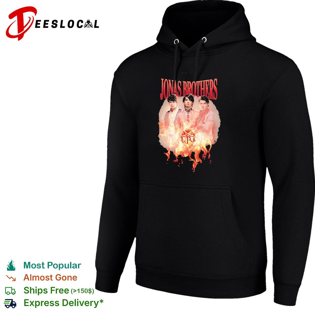 Jonas Brothers fire shirt