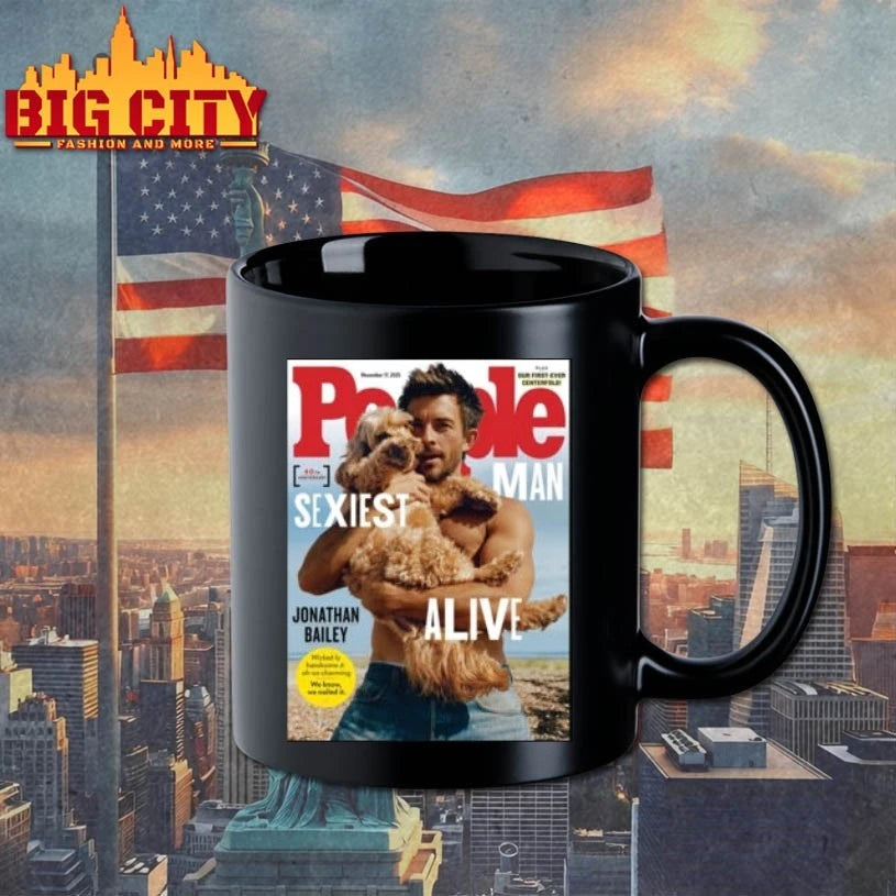 Jonathan Bailey People Magazines 2025 Sexiest Man Alive shirt