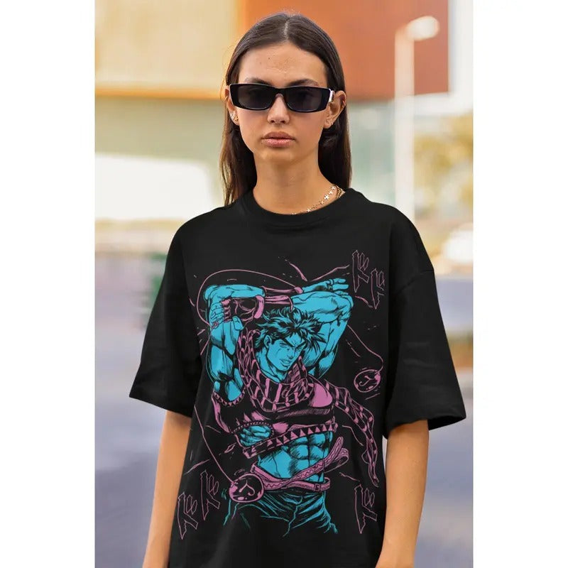 Joseph Joestar T-Shirt S-4XL Jojo 's Bizarre Adventure Anime Manga Gift Shirt Tshirt S-4XL Hoodie, Sweatshirt