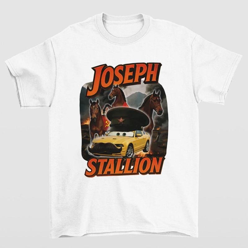 Joseph Stallion T Shirt Bold and Hilarious Design for Humor Enthusiasts Hoodie, Sweatshirt | RetroVerseTees.com