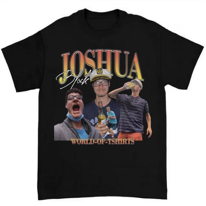 Joshua Block T-Shirt Graphic Tee for Meme and Pop Culture Fans Hoodie, Sweatshirt | RetroVerseTees.com