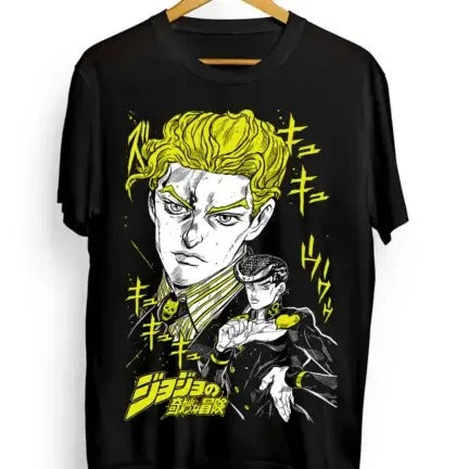 Josuke Kira T-Shirt JoJo's Bizarre Shirt Anime Shirt,Manga Graphic Tee All Size Hoodie, Sweatshirt | RetroVerseTees.com