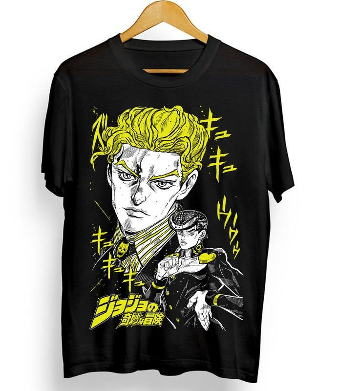 Josuke Kira T-Shirt S-4XL JoJo's Bizarre Shirt Anime Shirt,Manga Graphic Tee Tshirt S-4XL Hoodie, Sweatshirt