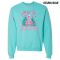 Joy To The World Pink Sweatshirt 'NLB' T-Shirts, Hoodie | RetroVerseTees.com