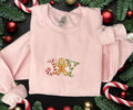 Joy embroidered Crewneck Sweatshirt Comfortable T-Shirts, Hoodie | RetroVerseTees.com