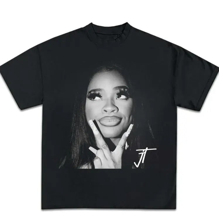 Jt Signature Graphic Tee T-Shirt, Gift For Women and Man Unisex T-Shirt 90s Vintage Bootleg Unisex Rap T-Shirt Vintage...
