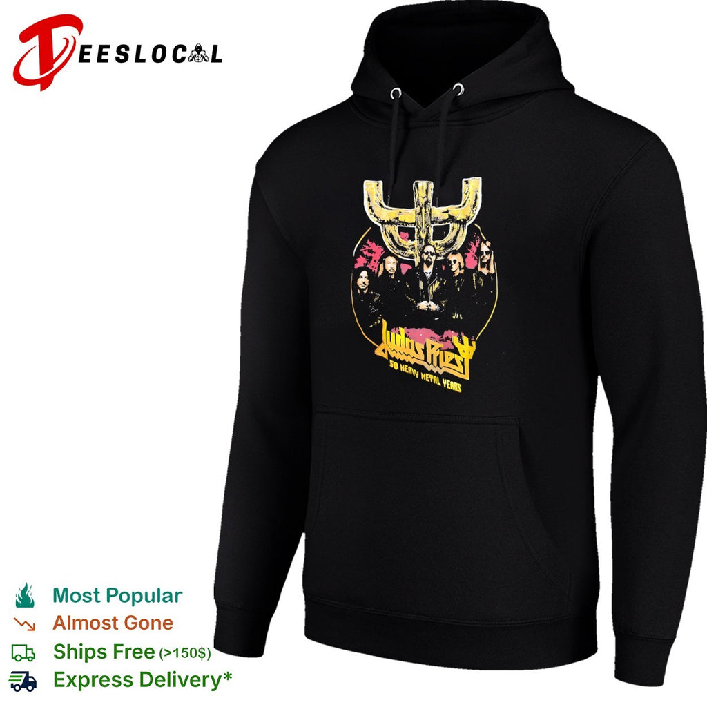 Judas Priest 50 Heavy Metal Years Band Concert shirt