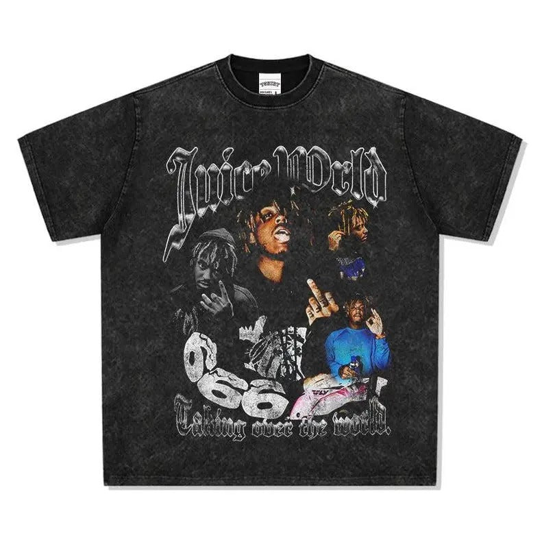 Juice WRLD 999 Vintage Comfort Colors T-shirt, Fabric Streetwear For Men Women Hoodie, Sweatshirt | RetroVerseTees.com