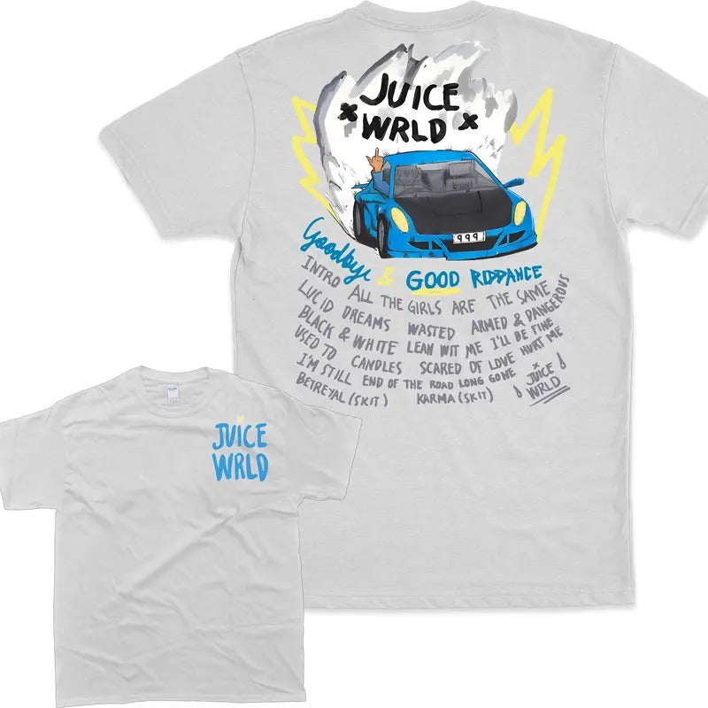 Juice Wrl Hits Song T-shirt, Sporty Shirt, Unisex Tshirt For Men And Women, Men's Tshirt, Men's Clothes, Women's Tshirt,...